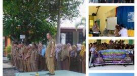 Caption : Berbagai kegiatan pada MPLS hari ke lima di SMA Negeri 1 Langsa. (18/07/25)