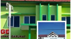 Caption : Rumah Sakit Umum Daerah (RSUD) Muyang Kute dan kantor Bupati Bener Meriah. (Doc)