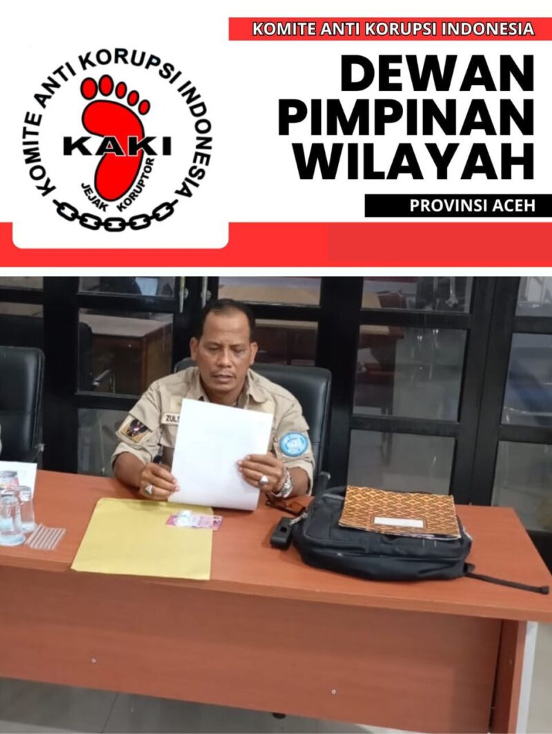 Caption : Komite Anti Korupsi Indonesia (KAKI) Dukung Legalitas Sumur Rakyat. Ketua KAKI Aceh Tamiang Zulsafri (doc), Kamis 24/07/25.