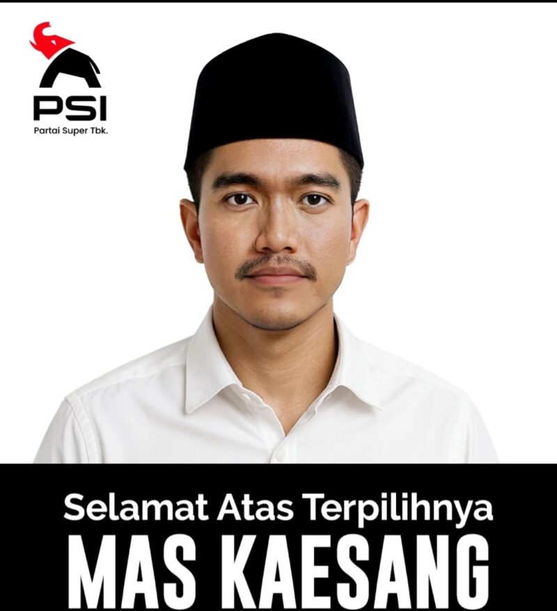 Caption : Ketua Umum terpilih Kaesang Pangarep untuk periode kedua. (Doc)