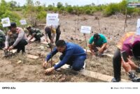 Caption : Peringati Hari Mangrove Sedunia, Gampong Proklim Dunia Jadi Tuan Rumah