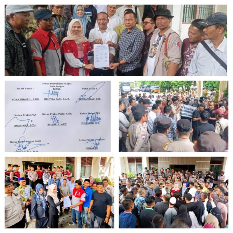 Caption : Beragam aksi somasi