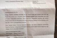 Caption : Salah satu isi proposal yang 
beredar oleh salah satu oknum mengaku Jurnalis kota Langsa 