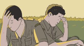 Caption : ASN Meradang ditengah naiknya gaji Tenaga pendidik, guru, dosen dan anggota DPR RI. Pemerintah sepertinya tak peka.