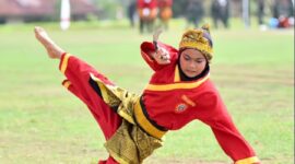 Caption : Aqila Dilatih Langsung oleh Ibunya, Harumkan Nama Aceh Lewat Pencak Silat