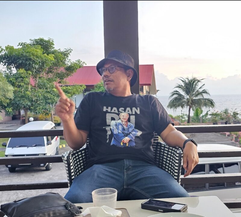 Caption : Chaidir Toweren, SE., KJE saat ini sedang menyelesaikan studi hukum