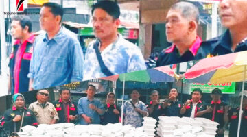 Mengalirkan Kebaikan, Ketua Umum DPP LSM TKN Kompas Nusantara, Adi Warman Lubis Gelar Aksi Jumat Barokah