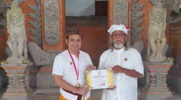 Gelar Pangeran Acarya untuk Arief Martha Rahadyan, Amanah Adat Bali bagi Pengabdian Bangsa