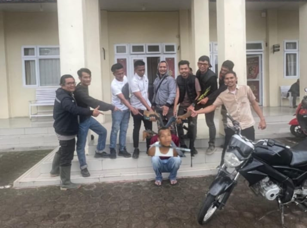 Polres Bener Meriah Berhasil Tangkap Pelaku Pembunuhan Pasangan Suami Istri (Foto Humas Polres).