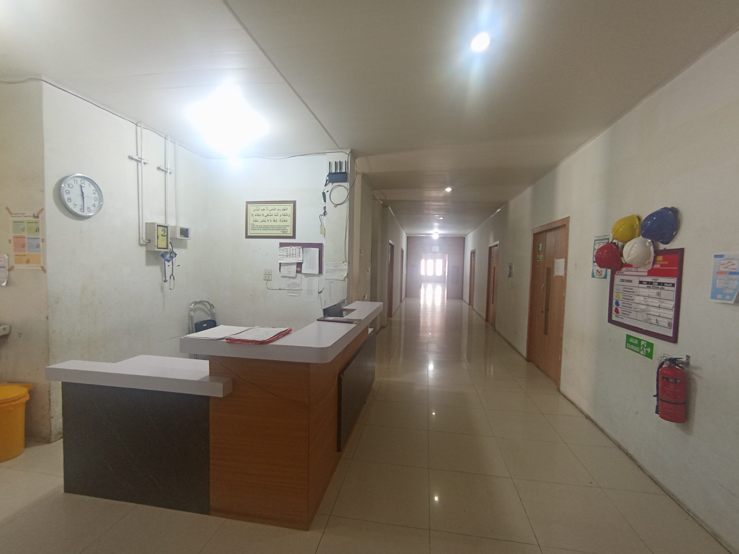 Lantai dua Ruangan Rengali RSUD Datu Beru (Foto TrubuneIndonesia/Erwin) 