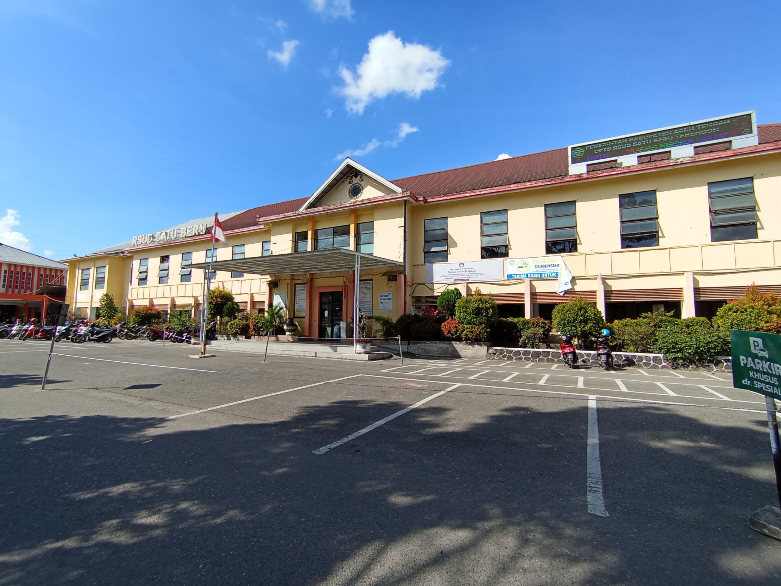 Rumah Sakit Umum Daerah (RSUD) Datu Beru Takengon (Foto TribuneIndonesia/Erwin) 