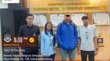 Rudenim Denpasar Deportasi WN Amerika Serikat Pembunuh Dalam Koper