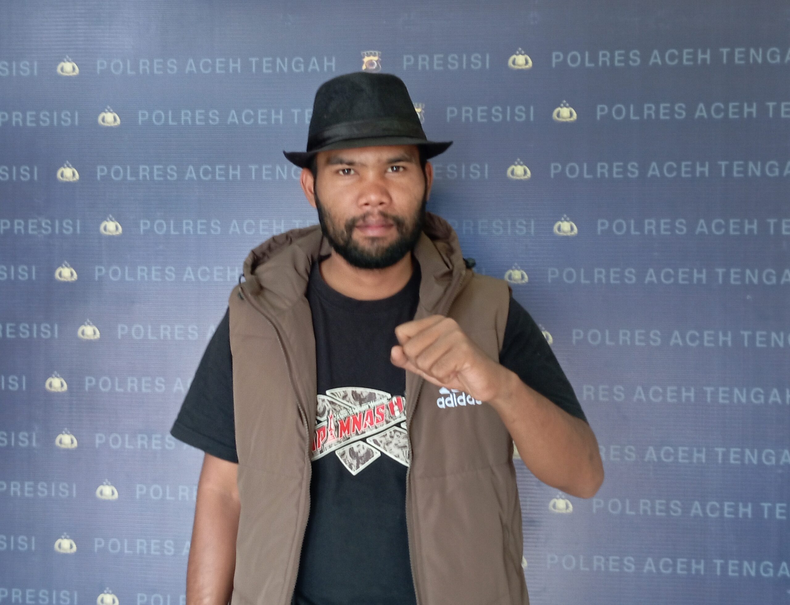 Saparuda IB, Ketua GMNI Aceh Tengah (Foto TribuneIndonesia/Erwin) 