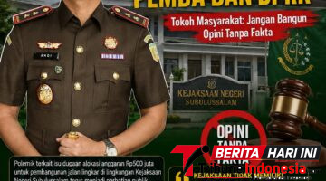 Jangan Hakimi Kejari Tanpa Bukti! Penganggaran APBK Merupakan Wewenang Pemda dan DPRK.