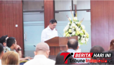 walikota Bitung disaat memberikan pemparan. (Ist)