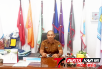 Plt. Kepala SMK Negeri 1 Bitung, Drs. Christo A. Lewan. (Ft. talia)