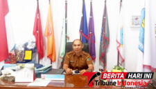 Plt. Kepala SMK Negeri 1 Bitung, Drs. Christo A. Lewan. (Ft. talia)