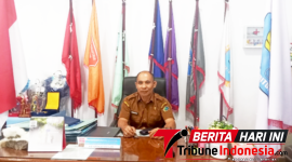Plt. Kepala SMK Negeri 1 Bitung, Drs. Christo A. Lewan. (Ft. talia)