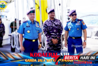 Dankodaeral VIII Laksda TNI Dery Triesananto Suhendi, S.E., M.Tr.Opsla., samping kanan ( Ist )