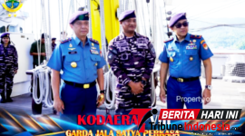 Dankodaeral VIII Laksda TNI Dery Triesananto Suhendi, S.E., M.Tr.Opsla., samping kanan ( Ist )