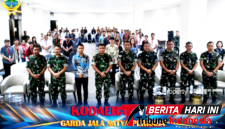 Kodaeral VIII menghadiri kegiatan Penyiapan Penyelenggara Kader Pemilik/Pengelola Sarana dan Prasarana Nasional (Sarprasnas) Komponen Pendukung (Komduk) Pertahanan Negara. (Ft.Ist)
