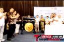‎Kejari Bitung, Erwin Widihantono, S.H., M.H. saat menghadiri Musyawarah Olahraga Kota (MUSORKOT) KONI Kota Bitung di Fave Hotel. (Ft.ist)