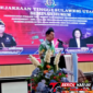 Walikota Bitung Hengky Honandar S.E, saat memberikan sambutan (Ft. talia)