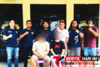 ‎Tim Gabungan Resmob Polsek Maesa, Resmob Polres Bitung dan Tim Patroli Timur mengamankan Dua Terduga Pelaku Penganiayaan. (Ft. Ist)