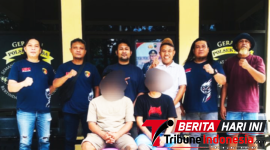 ‎Tim Gabungan Resmob Polsek Maesa, Resmob Polres Bitung dan Tim Patroli Timur mengamankan Dua Terduga Pelaku Penganiayaan. (Ft. Ist)