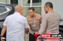 ‎Kapolres Bitung AKBP Arie Sulistyo Nugroho, S.I.K., M.H. Menyambut Rombongan Inspektorat Pengawasan Umum (Itwasum) Polri, (Ft. Ist)