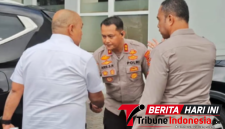 ‎Kapolres Bitung AKBP Arie Sulistyo Nugroho, S.I.K., M.H. Menyambut Rombongan Inspektorat Pengawasan Umum (Itwasum) Polri, (Ft. Ist)