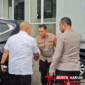 ‎Kapolres Bitung AKBP Arie Sulistyo Nugroho, S.I.K., M.H. Menyambut Rombongan Inspektorat Pengawasan Umum (Itwasum) Polri, (Ft. Ist)