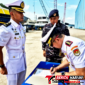 ‎Dansatrol Kodaeral VIII, Kolonel Laut (P) Marvill Marfel Frits E.D., S.E., M.Tr.Hanla., CRMP, Saat penandatangan Sertijab di Kep. Batam. (Dok. Istimewa)
‎