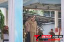 ‎Wali Kota Bitung, Hengky Honandar, S.E, saat memimpin jalannya apel di lapangan Pemkot Bitung. (Dok. Istimewa)