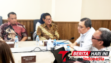 ‎Wlikota Bitung, Hengky Honandar, S.E, Saat pertemuan di Gedung Deputi Gakkum KLH, Plaza Kuningan, Jakarta, (Dok. Istimewa)