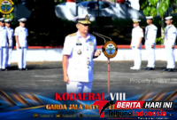 ‎Dankodaeral VIII, Laksda TNI Dery Triesananto Suhendi, S.E., M.Tr.Opsla., Saat Ziarah Ke TMP Kairagi Manado. (Dok. Istimewa)
‎