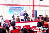 ‎Franky Julianto ST, Saat Reses di Kantor Kecamatan Maesa. (Ft. talia)
‎
‎