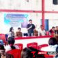 ‎Franky Julianto ST, Saat Reses di Kantor Kecamatan Maesa. (Ft. talia)
‎
‎