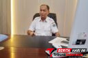‎​Plt. Kepala Bapenda Kota Bitung, Theo Rorong, S.E., di ruang kerjanya. (Ft. talia)