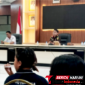 ‎Kasi Intel Kejari Bitung Justisi Wagiu, S.H., M.H., Saat memberikan pemaparan. (Dok. Ist) 