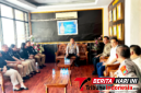 ‎Kapolres Bitung AKBP Arie Sulistyo Nugroho, S.I.K., M.H. Saat audiensi bersama KPU Kota Bitung. (Dok. Istimewa)