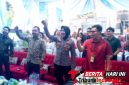 ‎Kapolsek Matuari Polres Bitung, AKP Feriantina Dwi Arahmayani, S.Tr.K., M.H., saat hadiri di pembukaan kegiatan Opening Ceremony Hajatan FIFGROUP Cabang Bitung. (Ft. talia)