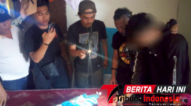 ‎Satuan Reserse Narkoba Polres Bitung Saat melakukan interogasi. (Dok. Istimewa)
