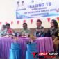 ‎Asisten I Forsman Dandel, S.Sos (tengah), Saat hadir di kegiatan Tracing TB Terintegrasi, mewakili Walikota Bitung. (Ft. talia)