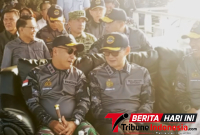 
‎Walikota Bitung, Hengky Honandar S.E, bersama Pangdam XIII Merdeka Mayjen TNI Mirza Agus, S.I.P. (Ft. talia)
