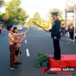 ‎Kapolres Bitung, AKBP Arie Sulistyo Nugroho, S.H., S.I.K., M.H., Saat Menyalahkan Obar Taptu. (Ft. talia)