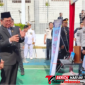 ‎Walikota Bitung, Hengky Honandar, Saat menghadiri upacara penyerahan remisi bagi narapidana dan anak binaan se-Sulawesi Utara. Di Rutan Malendeng, Manado. (Dok. Istimewa)