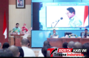 ‎Wlikota Bitung, Hengky Honandar, S.E, memberikan penyampaian di Acara Pelatihan Dasar Bagi Calon Pegawai Negeri Sipil (CPNS) Kota Bitung Tahun 2026. (Dok. Ist)
‎