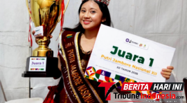 Angel Lovely Djafar Juara 1 Putri Jamnas 2026. (Dok. Istimewa)