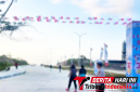 ‎Personel Polsek Matuari Polres bitung saat berada di lokasi Pelaksanaan Kegiatan Merdeka Walk Challenge 81K tahun 2026 (Dok. Istimewa)
‎